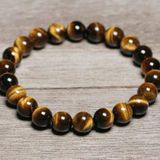  Vòng Tay Đá Mắt Hổ Vàng Tự Nhiên BKJECN-9183 