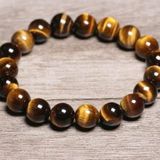  Vòng Tay Đá Mắt Hổ Vàng Tự Nhiên BKJECN-9183 