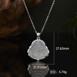  Dây Chuyền Phật Di Lặc Bạc 925 BKJECN-9193 