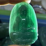  Mặt Dây Chuyền Phật Bản Mệnh Thạch Anh Xanh BKJECN-9200 