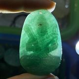  Mặt Dây Chuyền Phật Bản Mệnh Thạch Anh Xanh BKJECN-9200 