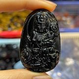  Mặt Dây Chuyền Phật Bản Mệnh Ngọc Onyx Đen BKJECN-9201 