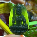  Mặt Dây Chuyền Phật Bản Mệnh Ngọc Bích Xanh BKJECN-9203 