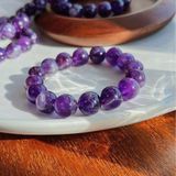  Vòng Tay Thạch Anh Tím 12mm Tự Nhiên BKJECN-9207 
