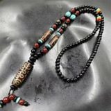  Chuỗi Hạt Dzi 9 Mắt Tây Tạng BKJECN-9210 