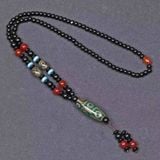  Chuỗi Hạt Dzi 9 Mắt Tây Tạng BKJECN-9210 