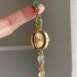  Đồng hồ nữ khí chất sang trọng mix đá quý BKSTCN-9303 