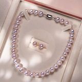  Bộ vòng cổ kèm bông tai ngọc trai BKJECN-9227 