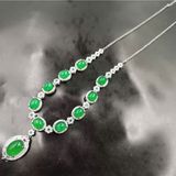  Dây chuyền ngọc xanh phối đá BKJECN-9230 