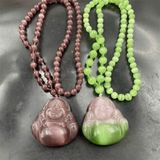  Dây truyền di lặc đá mắt mèo BKJECN-9235 