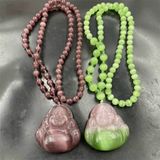  Dây truyền di lặc đá mắt mèo BKJECN-9235 