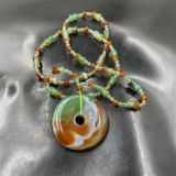  Dây Chuyền Đá Mã Não Tự Nhiên BKJECN-9236 