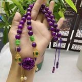  Dây chuyền may mắn nở hoa Sugilite Nam Phi BKJECN-9241 