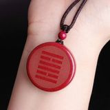  Mặt Dây Chu Sa Chu Tước Phong Thủy BKJECN-9261 