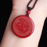  Mặt Dây Chu Sa Chu Tước Phong Thủy BKJECN-9261 