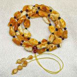  Vòng Đá Ong Trắng Pha Mật Ong BKJECN-9262 