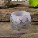  Chén Ngọc Họa Tiết Núi Non Hùng Vĩ BKSTCN-9351 