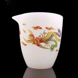  Bộ Ấm Chén Bạch Ngọc Rồng Vàng Cao Cấp BKSTCN-9462 