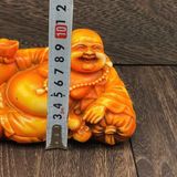  Tượng Di Lặc Đá Màu Vàng Phong Thủy BKSTCN-9487 