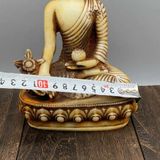  Tượng Phật Thích Ca Mâu Ni Ngồi Kiết Già Trên Đài Sen BKSTCN-9488 