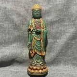  Tượng Phật Đứng Ngọc Bích Cổ Sưu Tầm BKSTCN-9549 