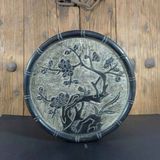  Khay Trà Đá Chạm Hoa Mai Trúc Cao Cấp BKSTCN-9611 