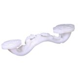  Gậy Như Ý Bạch Ngọc 26cm Cao Cấp BKSTCN-9613 