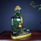 Tượng Phật Dược Sư Lưu Ly Xanh Cao Cấp  BKSTCN-9620 