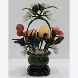  Giỏ Hoa Đá Trang Trí Cao Cấp BKSTCN-9624 