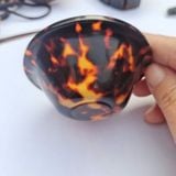 Chén Trà Đồi Mồi Hoa Văn Vân Sừng Cổ Sưu Tầm BKSTCN-9626 