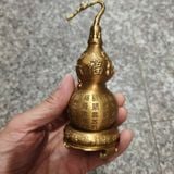  Hồ Lô Sinh Tài Đồng Vàng Bách Phúc Cổ Sưu Tầm BKMECN-10047 