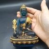  Tượng Phật Dược Sư Lưu Ly Xanh Ngọc Mạ Vàng Cao Cấp BKSTCN-9630 
