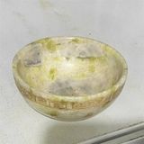  Bát Ngọc Tự Nhiên Chạm Khắc Viền Hồi Văn Cổ Phong BKSTCN-9633 