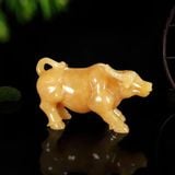  Tượng Trâu Ngọc Hoàng Long Tự Nhiên  BKSTCN-9674 