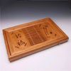 Khay Trà Khắc Trúc và Thư Pháp  BKWOCN-9230