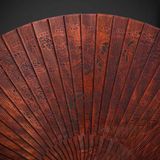  Quạt Gỗ Mỹ Nghệ Chạm Khắc Trưng Bày Đẹp BKWOCN-9236 