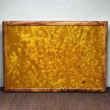  Khay Trà Gỗ Nu Mặt Kín Vân Chun Cao Cấp BKWOCN-9253 