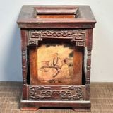  Ống Đựng Bút Gỗ Chạm Khắc Cổ Điển BKWOCN-9294 