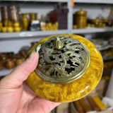  Xông Trầm Gỗ Nu Khảm Đồng Cao Cấp BKWOCN-9304 