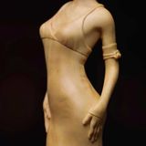  Tượng Gỗ Cô Gái Gỗ Hoàng Dương BKWOVN-9210 