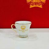  Bộ Ấm Chén Tổng Bí Thư Tô Lâm Màu Trắng Dát Vàng BKCEVN-10250 