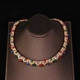  Bộ Trang Sức Đính Đá Đa Sắc Cao Cấp Sang Trọng BKJECN-9378 