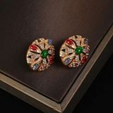  Bộ Trang Sức Đính Đá Đa Sắc Cao Cấp Sang Trọng BKJECN-9378 