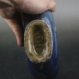  Bình Bão Nguyệt vẽ Mỹ Nữ - hoa lam men rạn phong cách cổ BKCECN-10616 