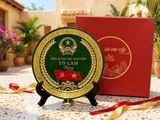  Đĩa cảnh in Tổng Bí Thư Tô Lâm tặng màu xanh BKCECN-10582 