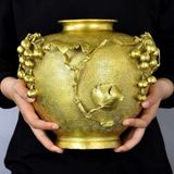  Chum Đồng Cây Nho Tài Lộc Cao Cấp  BKMECN-9706 