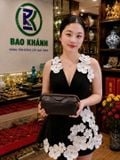  Túi cầm tay du lịch da bò thật BKFAVN-9463 