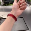  Vòng Tay Thủy Tinh Đỏ Rượu Vang "Bạch Nguyệt Quang" BKJECN-9492 