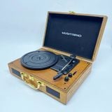  Máy Hát Đĩa Than Bluetooth Retro Cổ Điển – Máy Phát Vinyl Vintage Cao Cấp. 