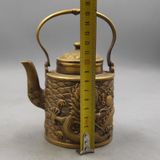  Ấm Đồng Rồng Đằng Phú Quý Phỏng Cổ BKMECN-10345 